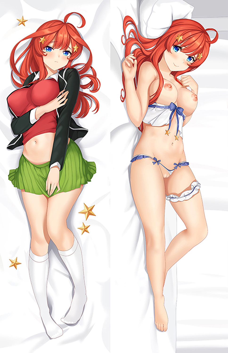 Itsuki Nakano (The Quintessential Quintuplets) 18+ NSFW Dakimakura Body Pillow Cover Uncensored