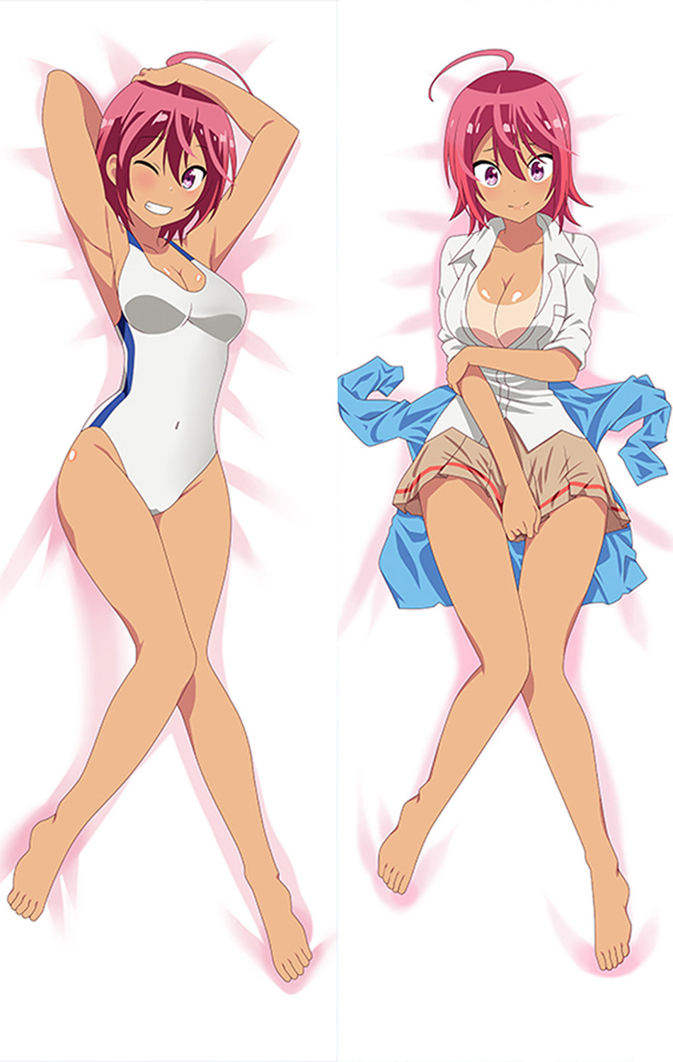 Uraka Takemoto (We Never Learn Bokuben) Dakimakura Body Pillow Cover