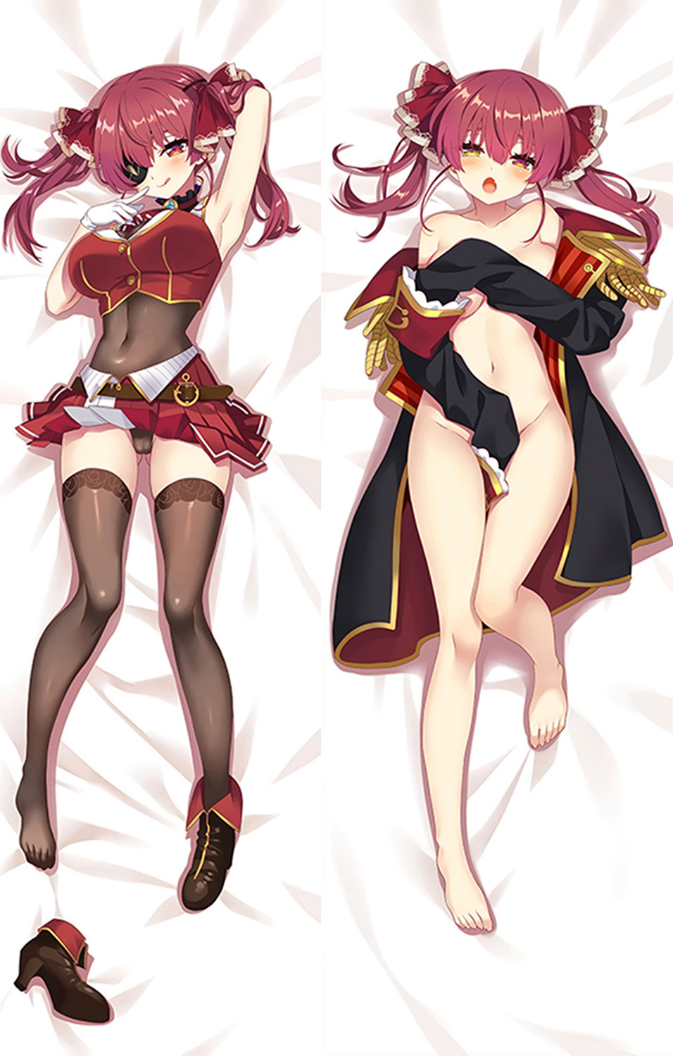Houshou Marine (Vtuber) Dakimakura Body Pillow Cover