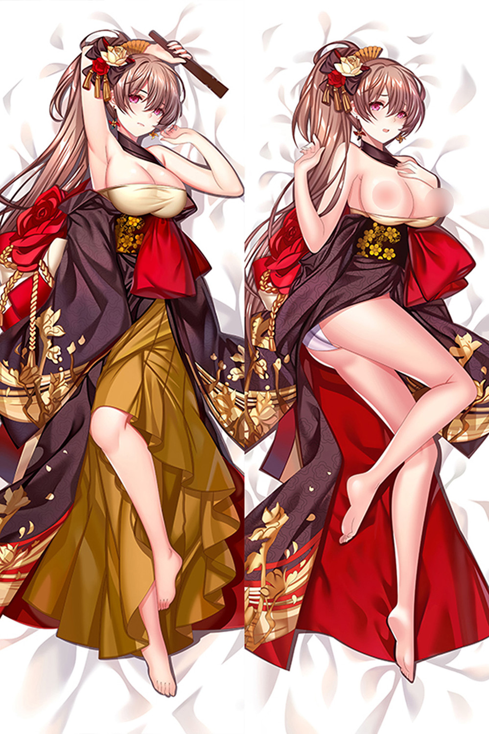 Jean Bart (Azur Lane) 18+ NSFW Dakimakura Body Pillow Cover