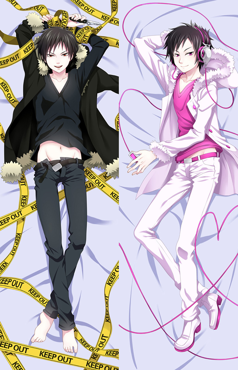 Izaya Orihara (Durarara) Dakimakura Body Pillow Cover