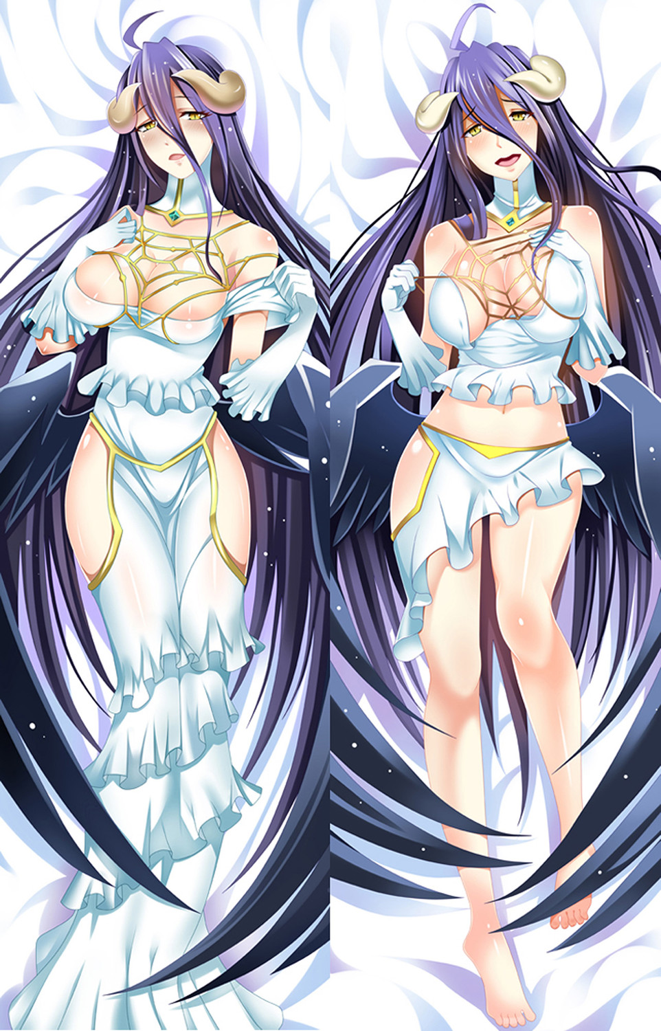 Albedo (Overlord) Dakimakura Body Pillow Cover