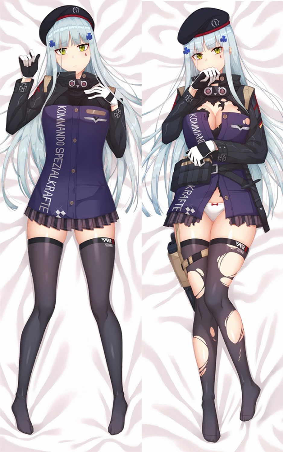 HK416 (Girls Frontline) Dakimakura Body Pillow Cover