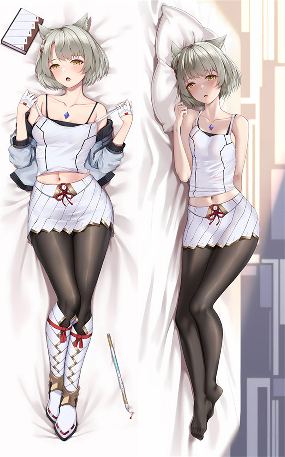 Mio (Xenoblade Chronicles) Dakimakura Body Pillow Cover