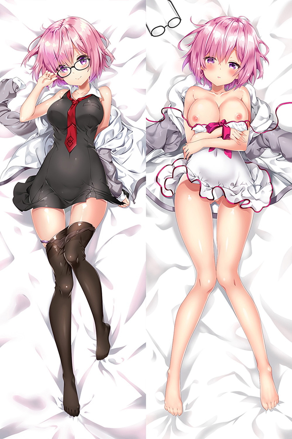 Mash Kyrielight (Fate Grand Order) 18+ NSFW Dakimakura Body Pillow Cover Uncensored