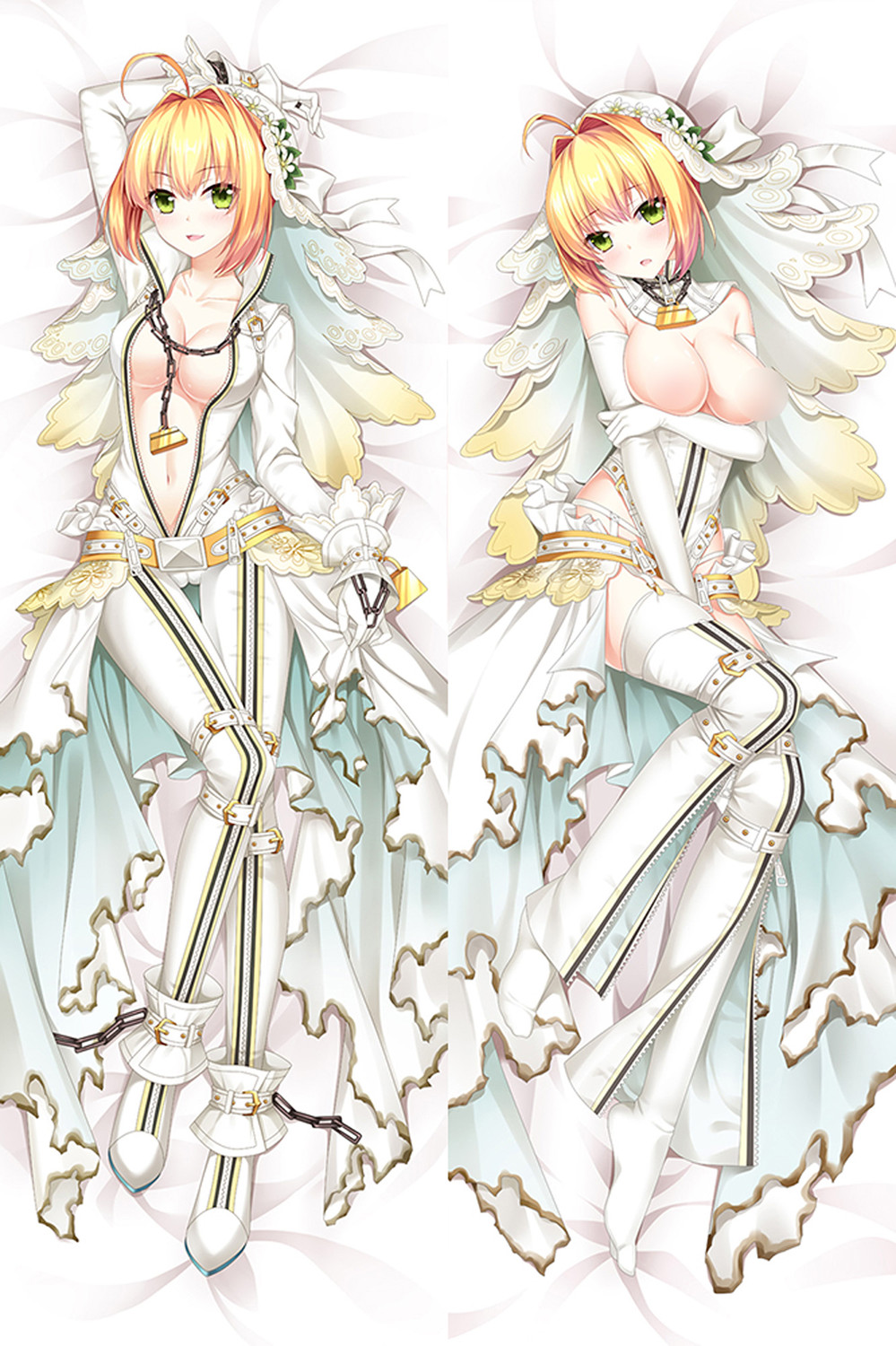 Nero Claudius (Fate Grand Order) 18+ NSFW Dakimakura Body Pillow Cover