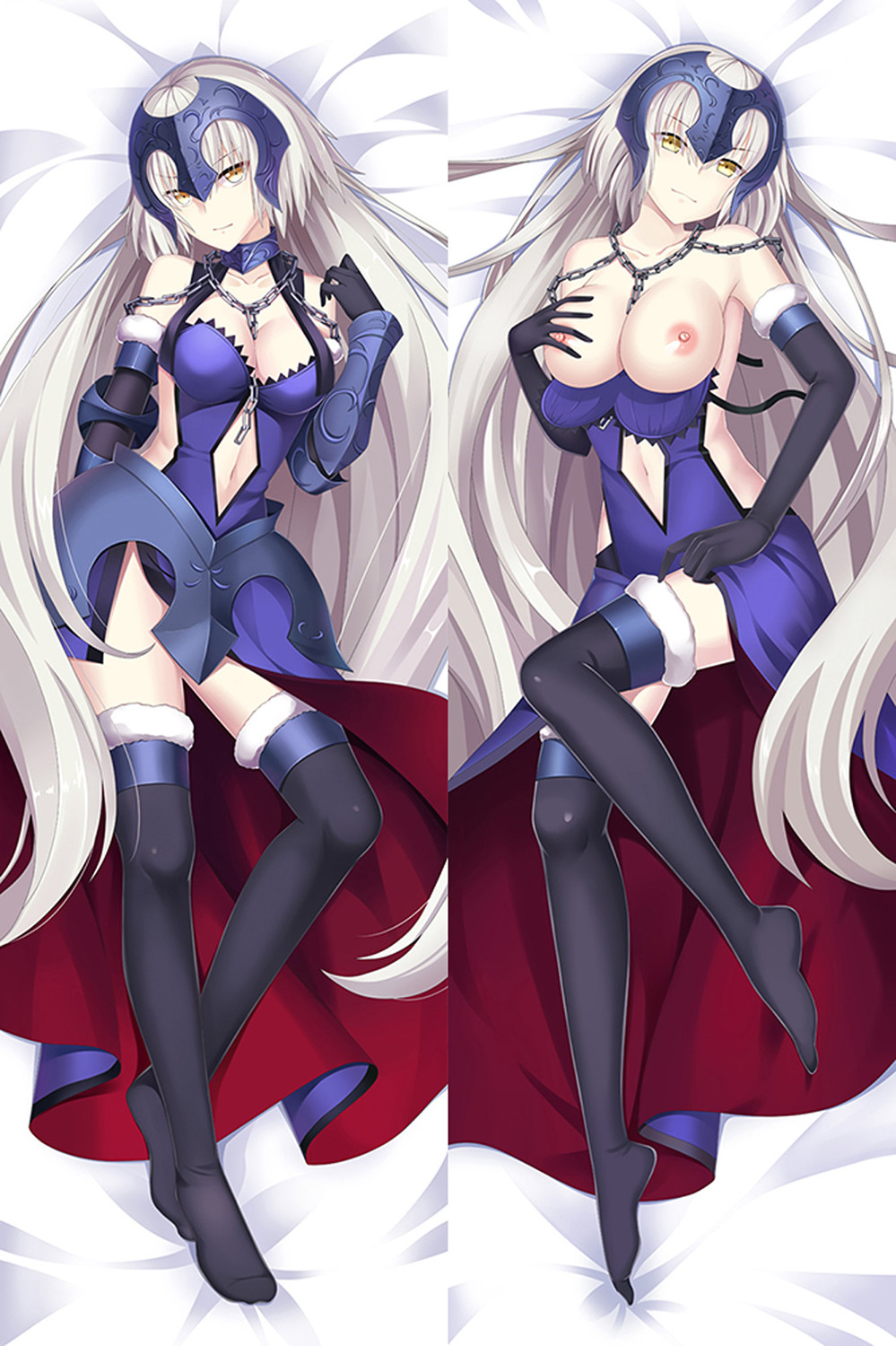 Jeanne d'Arc Alter (Fate Grand Order) 18+ NSFW Dakimakura Body Pillow Cover Uncensored