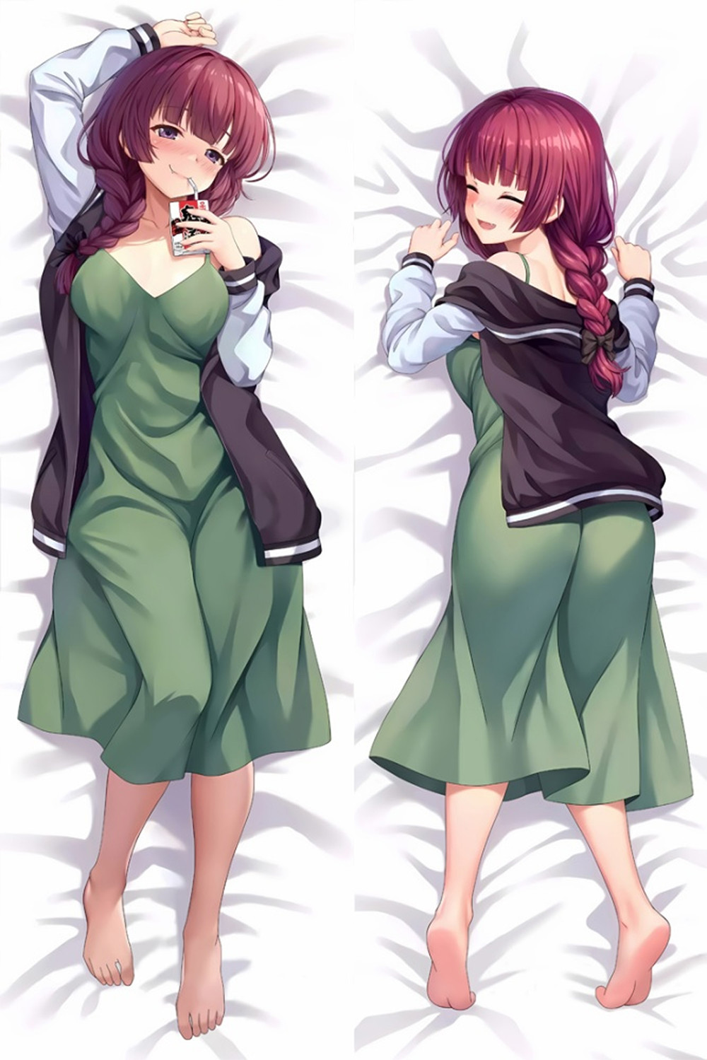 Kikuri Hiroi (Bocchi the Rock) Dakimakura Body Pillow Cover