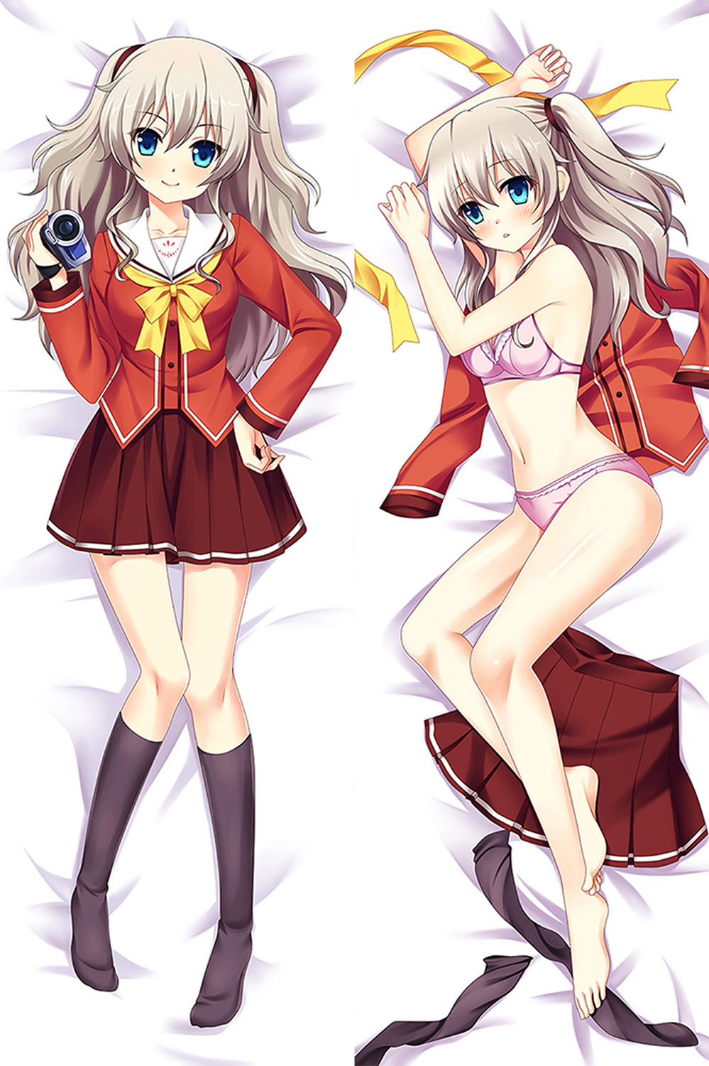 Nao Tomori (Charlotte) Dakimakura Body Pillow Cover