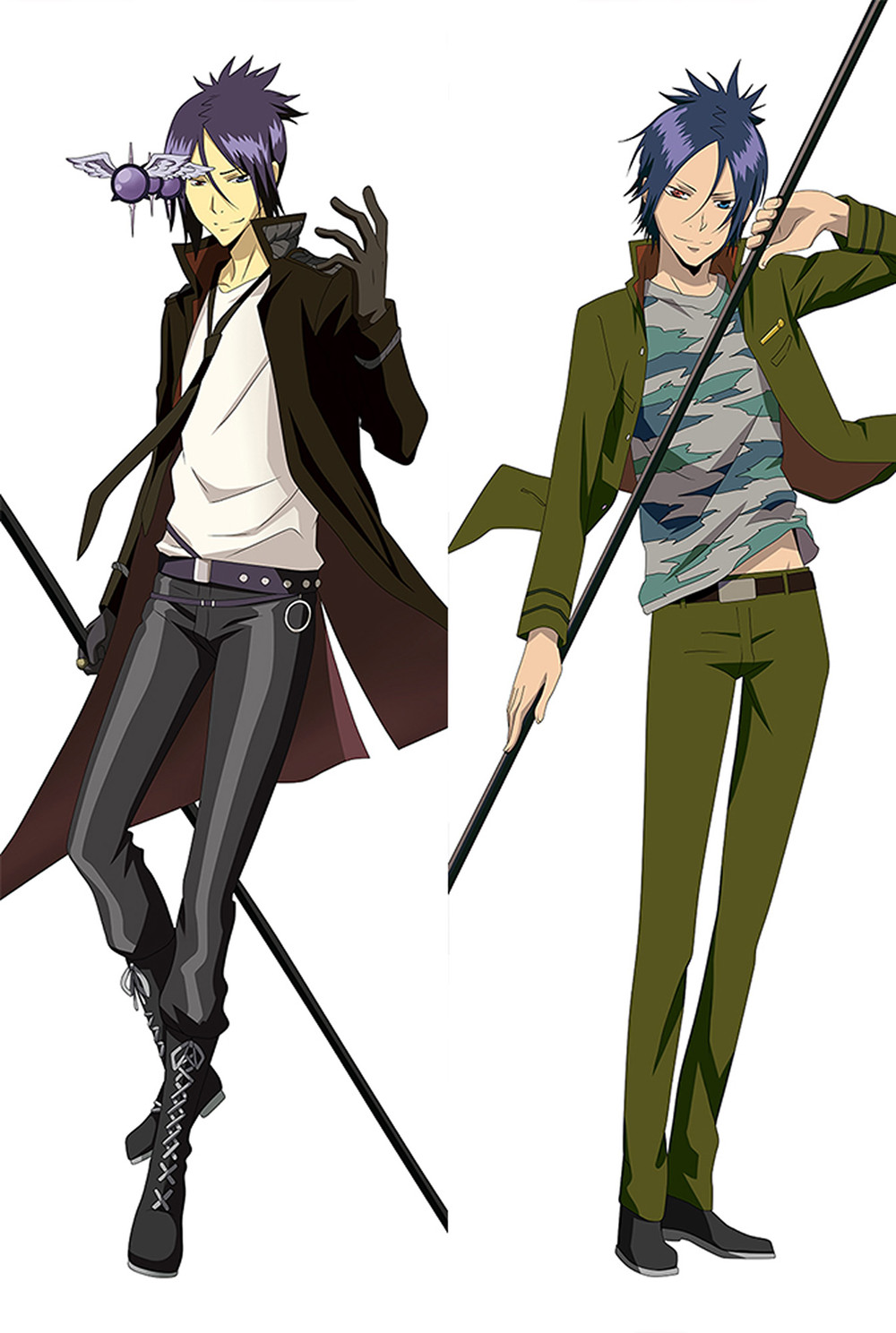 Mukuro Rokudo (Katei Kyoshi Hitman Reborn) Dakimakura Body Pillow Cover