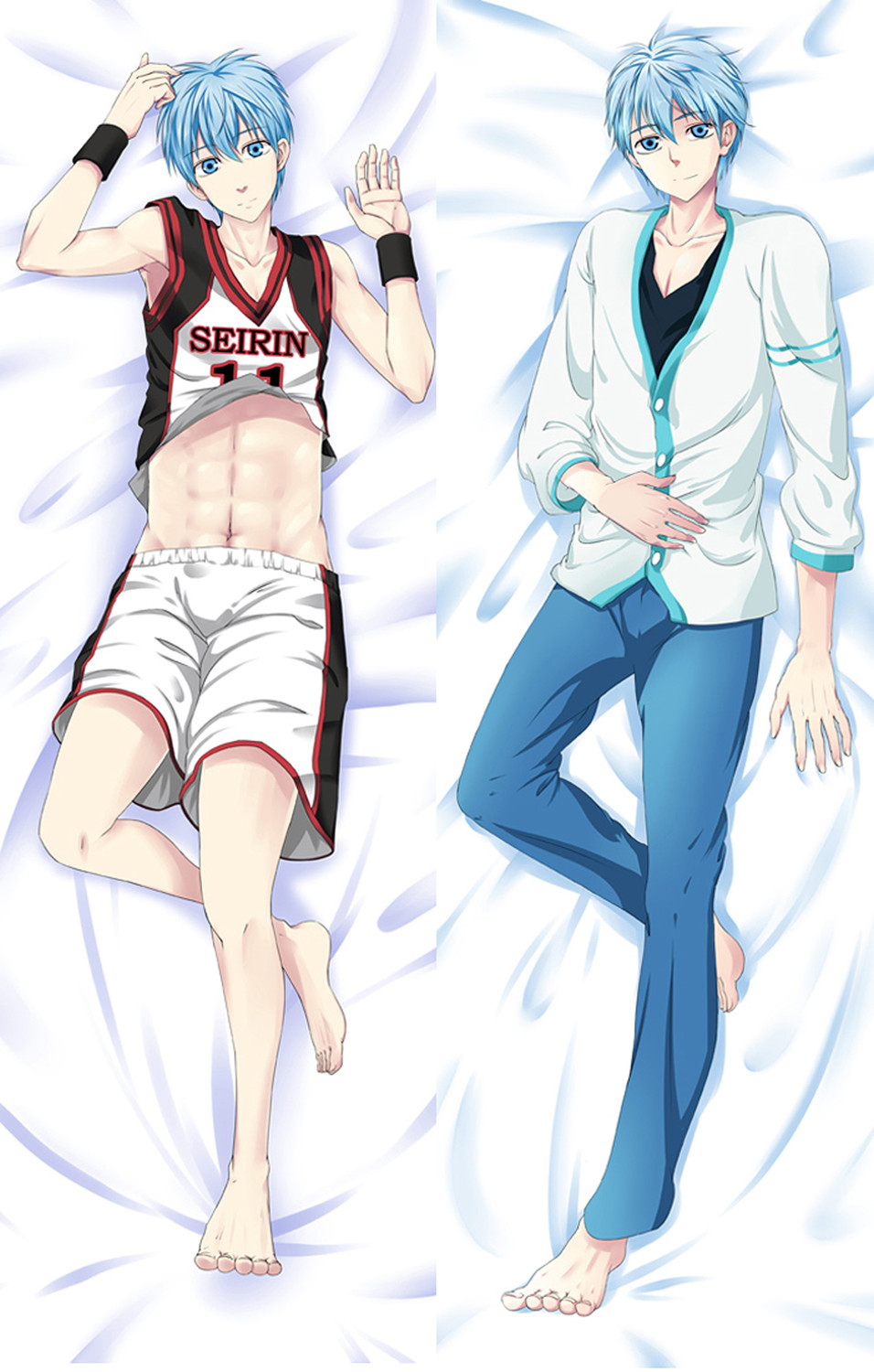 Tetsuya Kuroko (Kuroko's Basketball) Dakimakura Body Pillow Cover