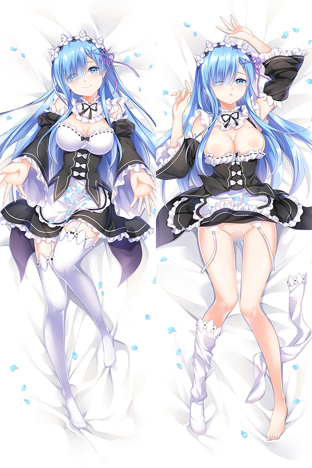 Rem (Re: Zero) 18+ NSFW Dakimakura Body Pillow Cover