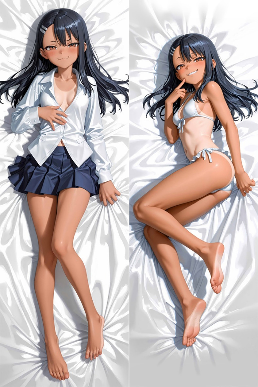 Hayase Nagatoro (Don't Toy With Me Miss Nagatoro) Dakimakura Body Pillow Cover