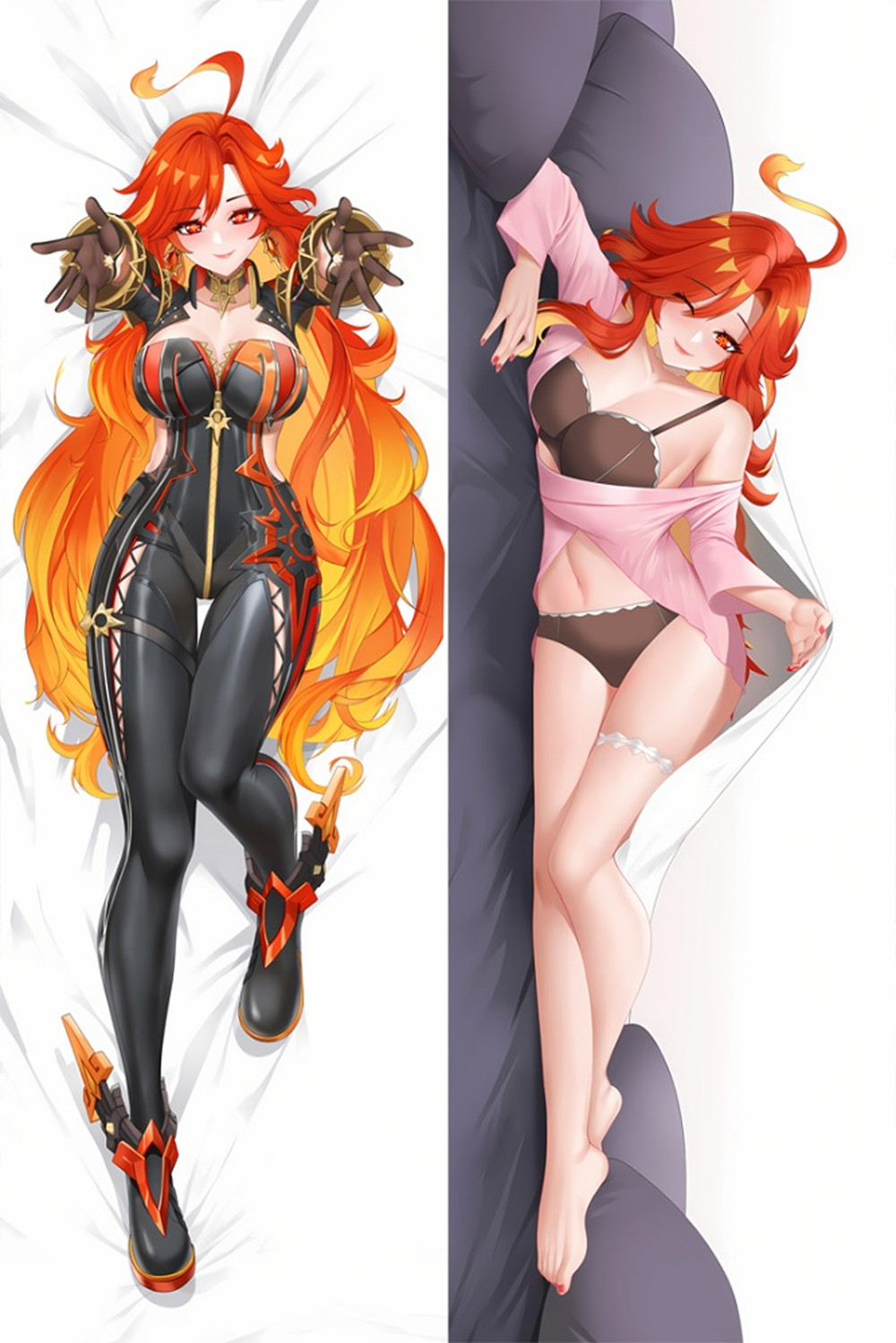 Mavuika (Genshin Impact) Dakimakura Body Pillow Cover