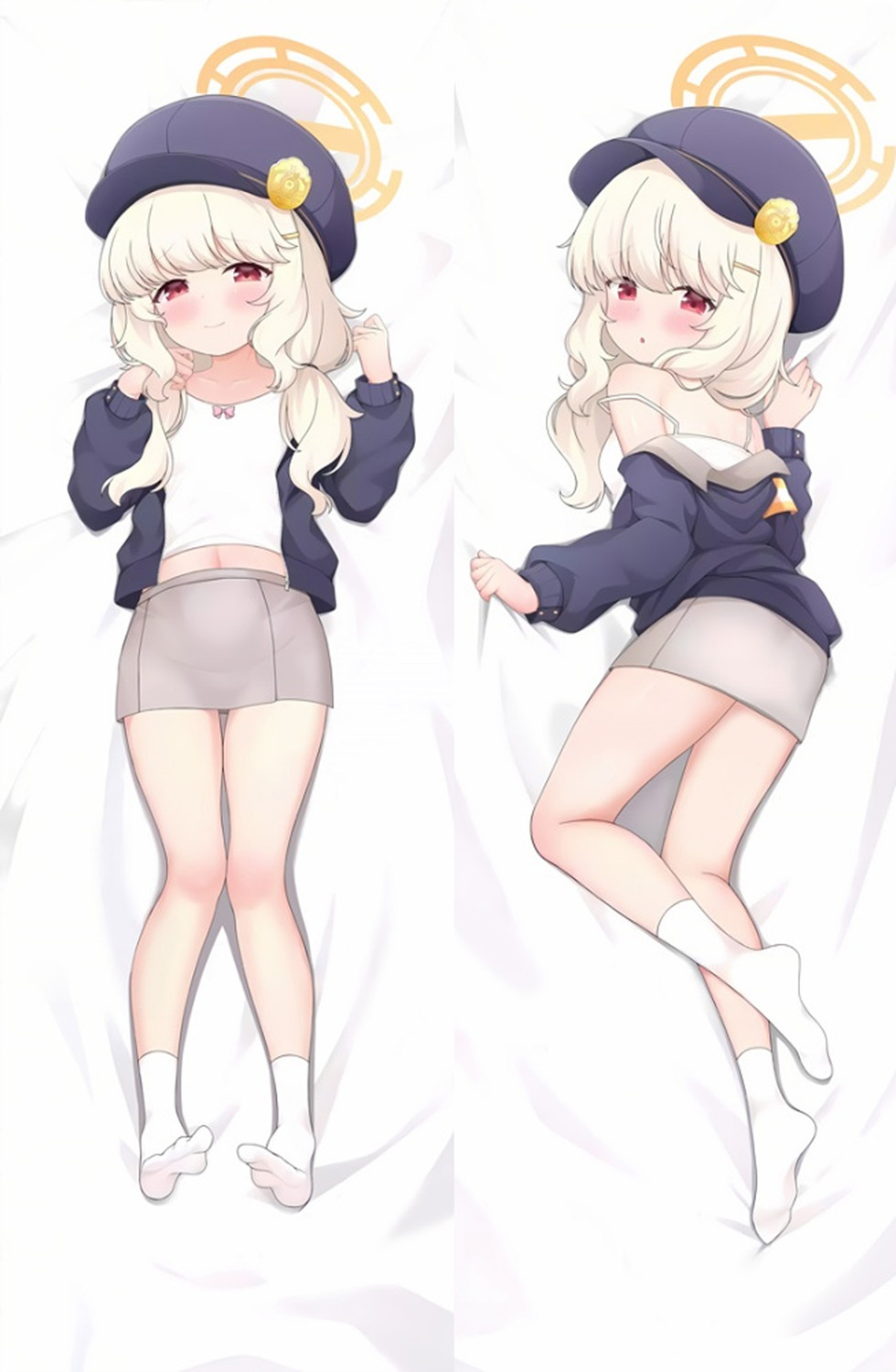 Utsumi Aoba (Blue Archive) Dakimakura Body Pillow Cover