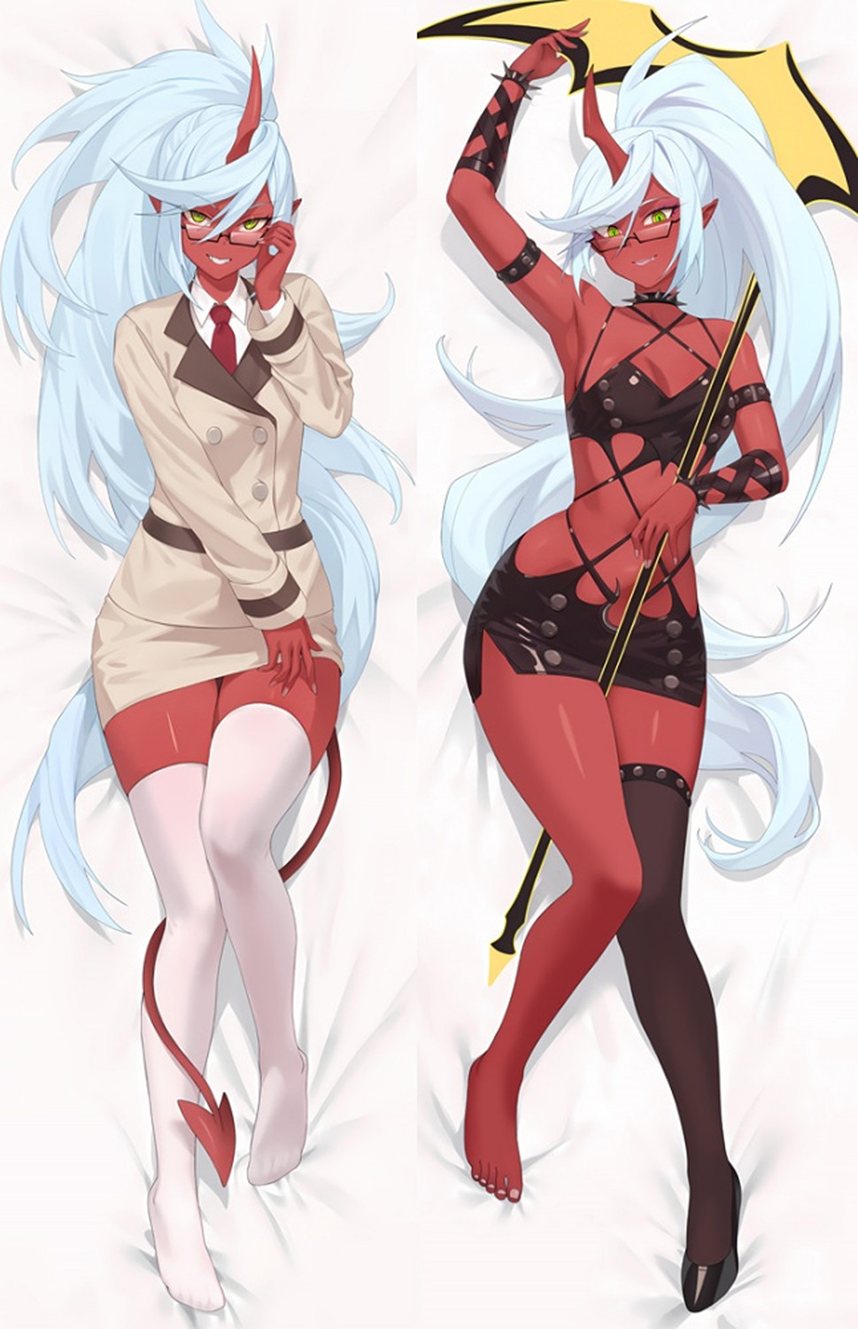 Kneesocks (Panty and Stocking with Garterbelt) Dakimakura Body Pillow Cover