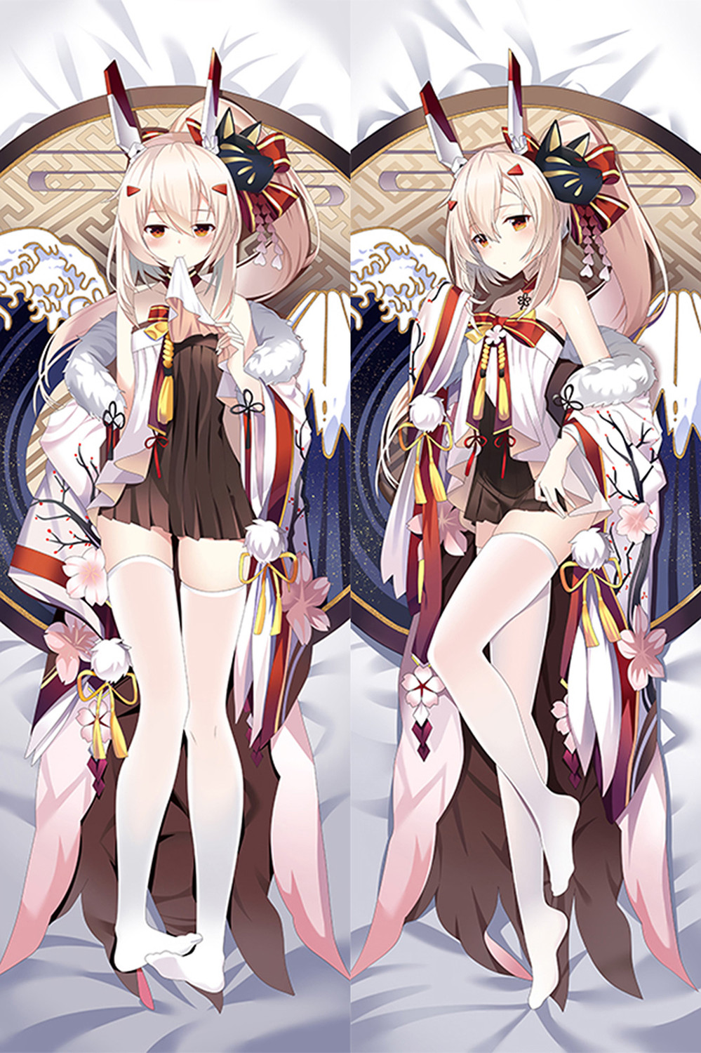 Ayanami (Azur Lane) Dakimakura Body Pillow Cover