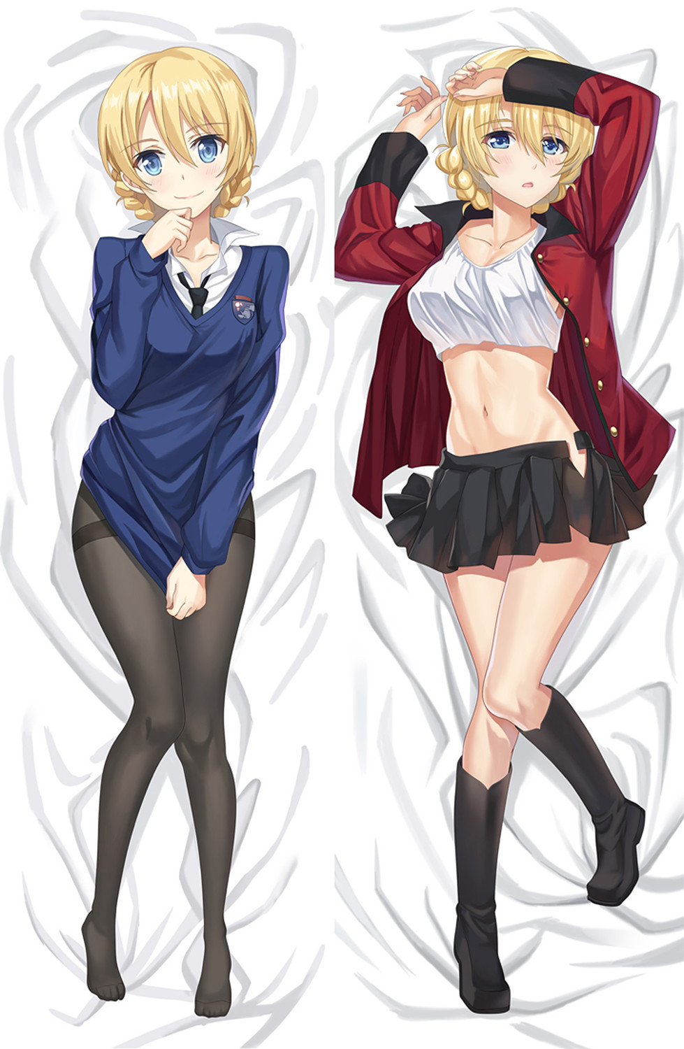 Darjeeling (Girls und Panzer) Dakimakura Body Pillow Cover