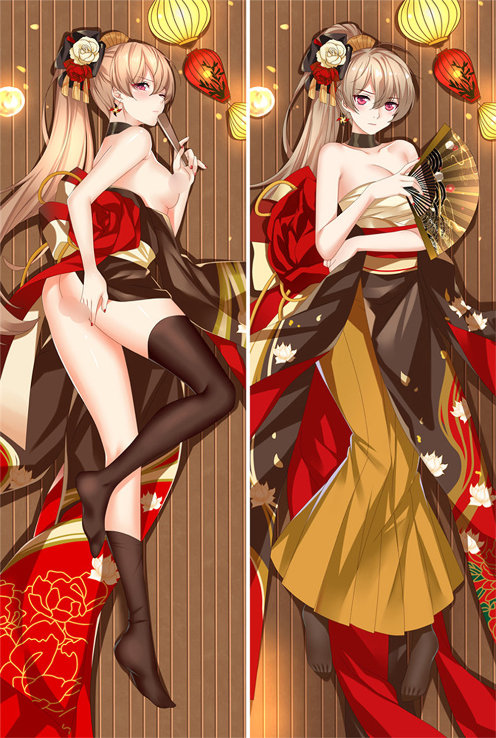Jean Bart (Azur Lane) 18+ NSFW Dakimakura Body Pillow Cover