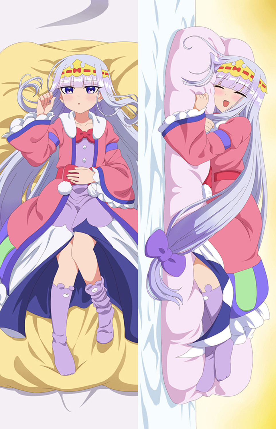 Syalis (Sleepy Princess in the Demon Castle) Dakimakura Body Pillow Cover