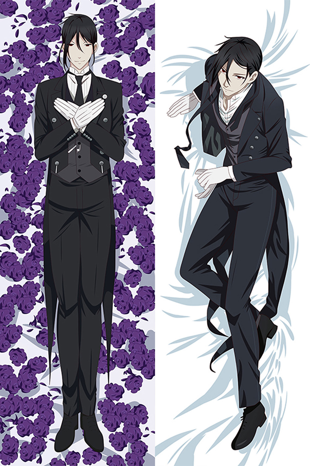 Sebastian Michaelis (Black Butler) Dakimakura Body Pillow Cover