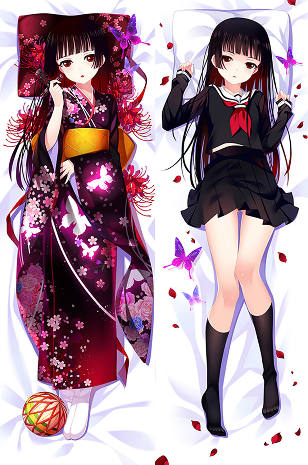 Ai Enma (Hell Girl) Dakimakura Body Pillow Cover