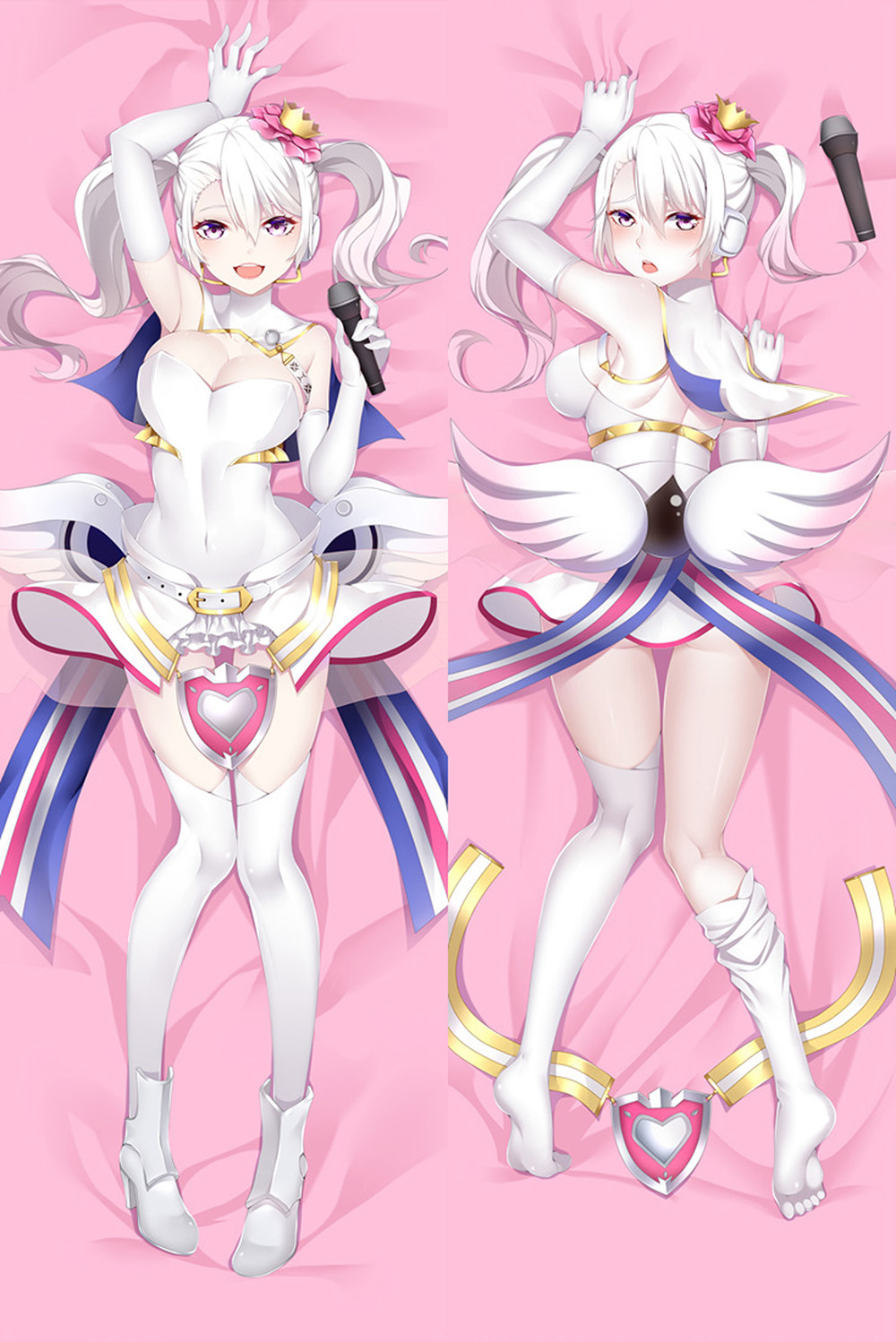 Mu (The Caligula Effect) Dakimakura Body Pillow Cover