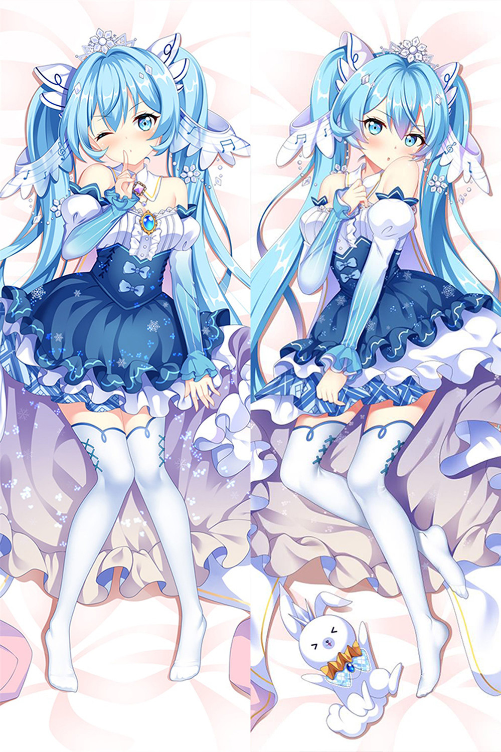 Hatsune Miku (Vocaloid) Dakimakura Body Pillow Cover