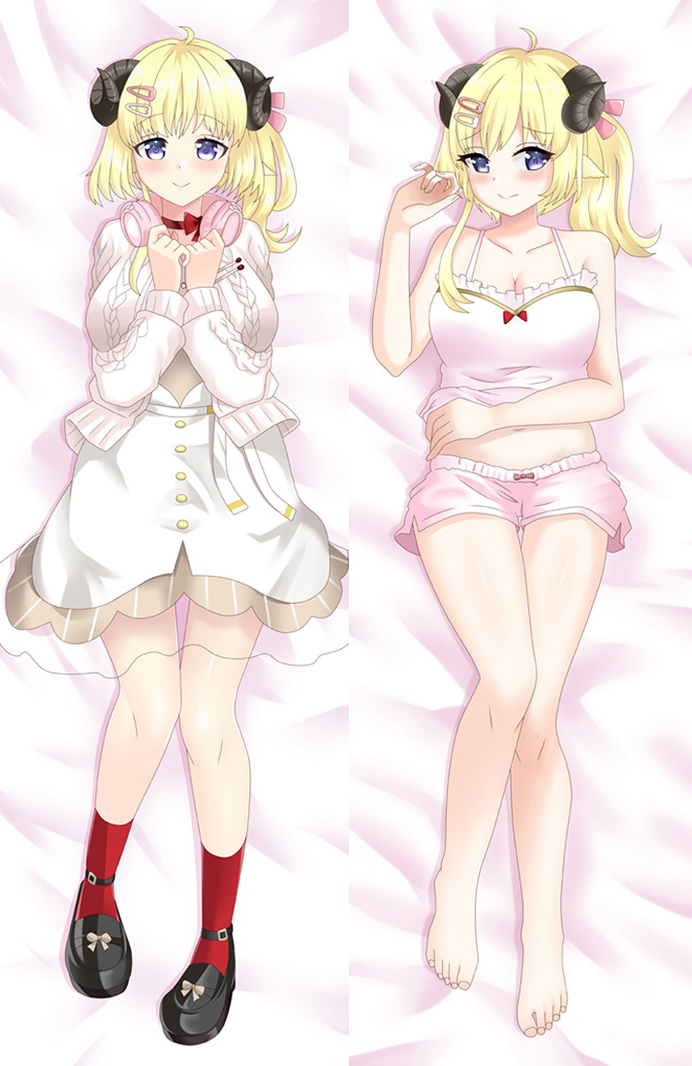 Tsunomaki Watame (Vtuber) Dakimakura Body Pillow Cover