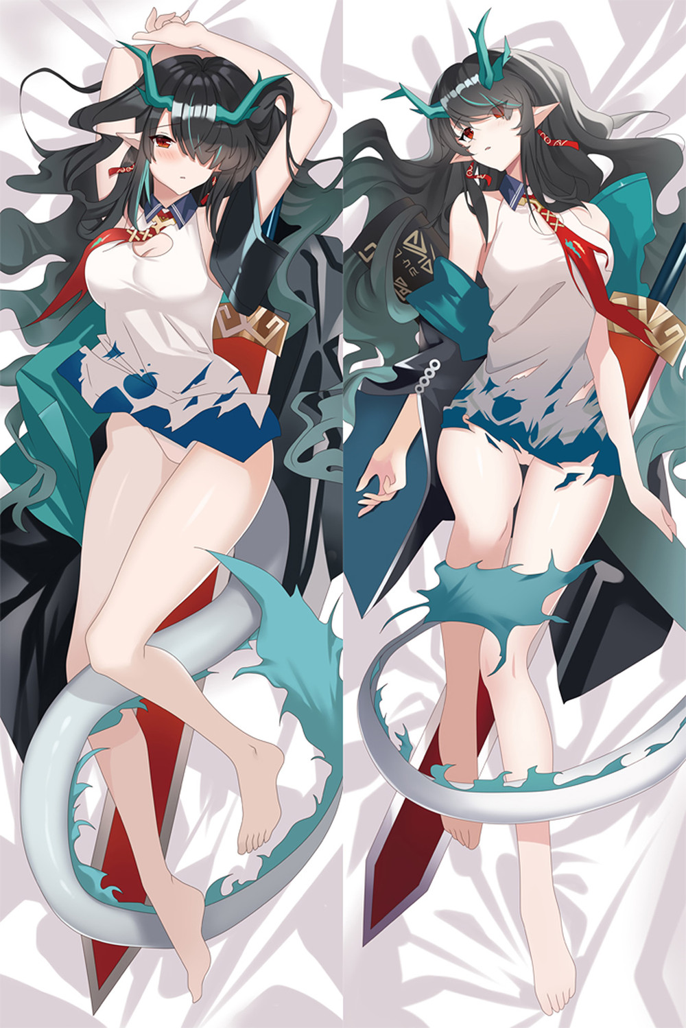 Dusk (Arknights) Dakimakura Body Pillow Cover