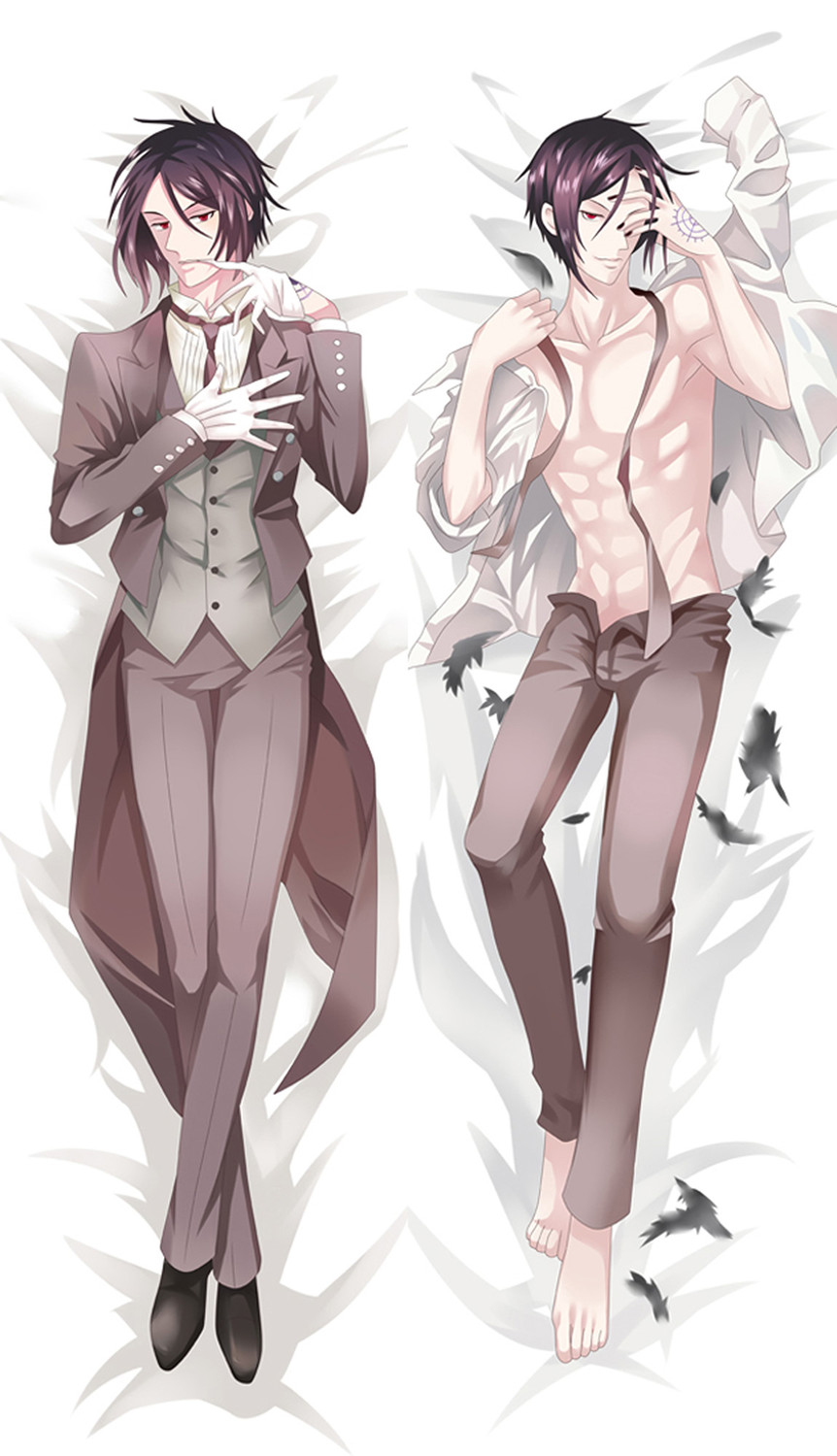 Sebastian Michaelis (Black Butler) Dakimakura Body Pillow Cover