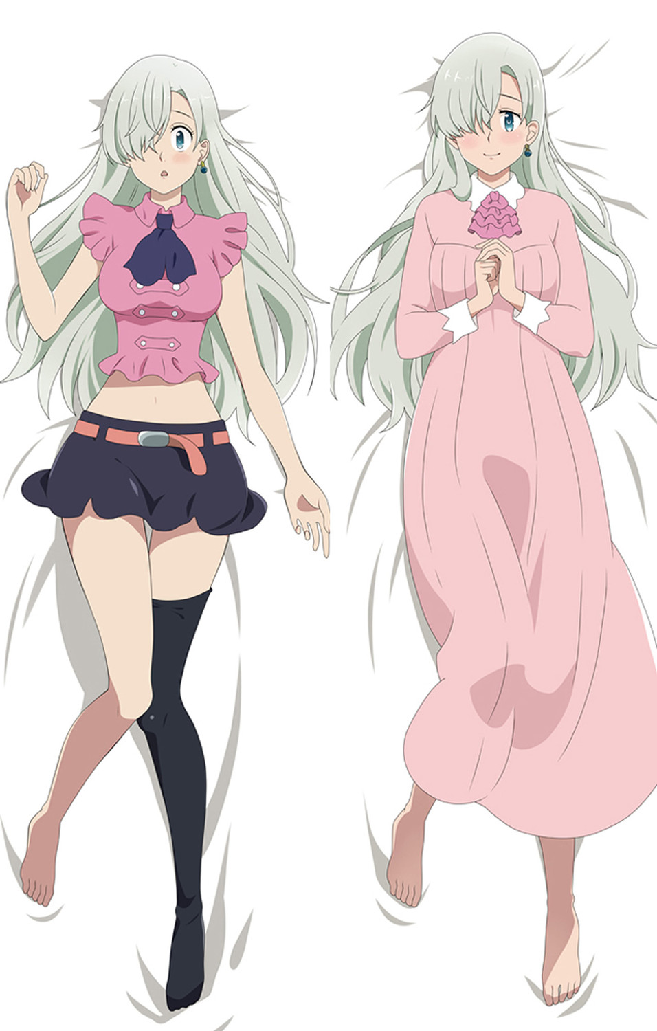 Elizabeth Liones (Seven Deadly Sins) Dakimakura Body Pillow Cover