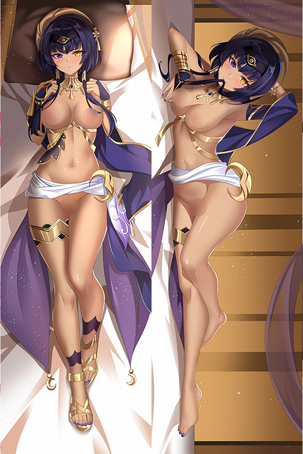 Candace (Genshin Impact) 18+ NSFW Dakimakura Body Pillow Cover