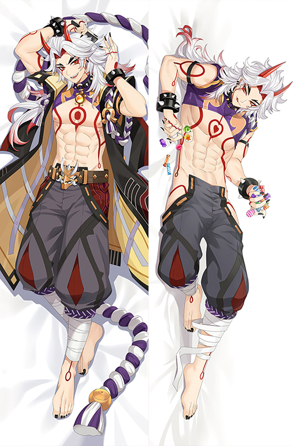 Arataki Itto (Genshin Impact) Dakimakura Body Pillow Cover