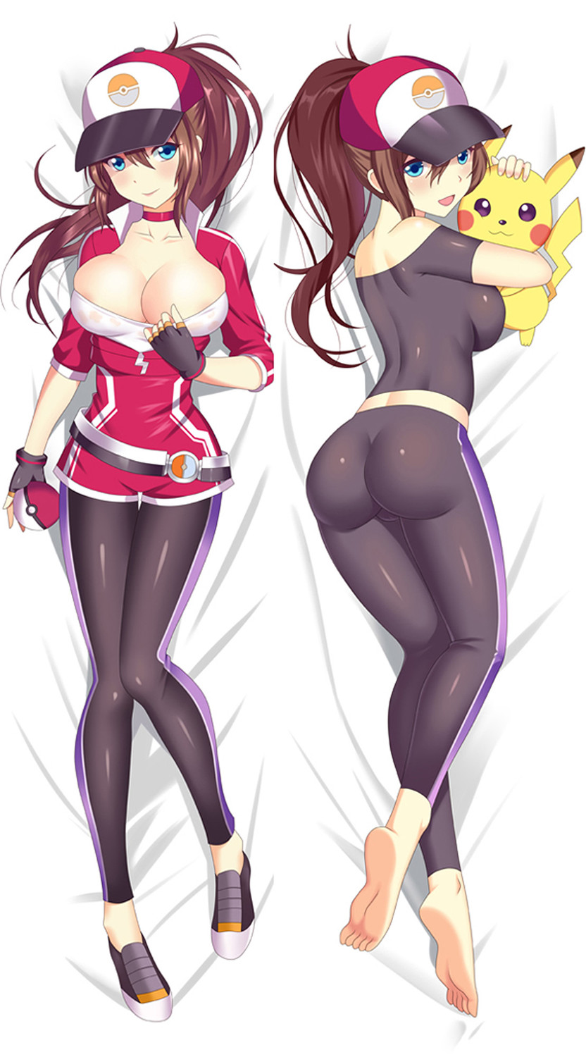 Female Protagonist (Pokemon) Dakimakura Body Pillow Cover
