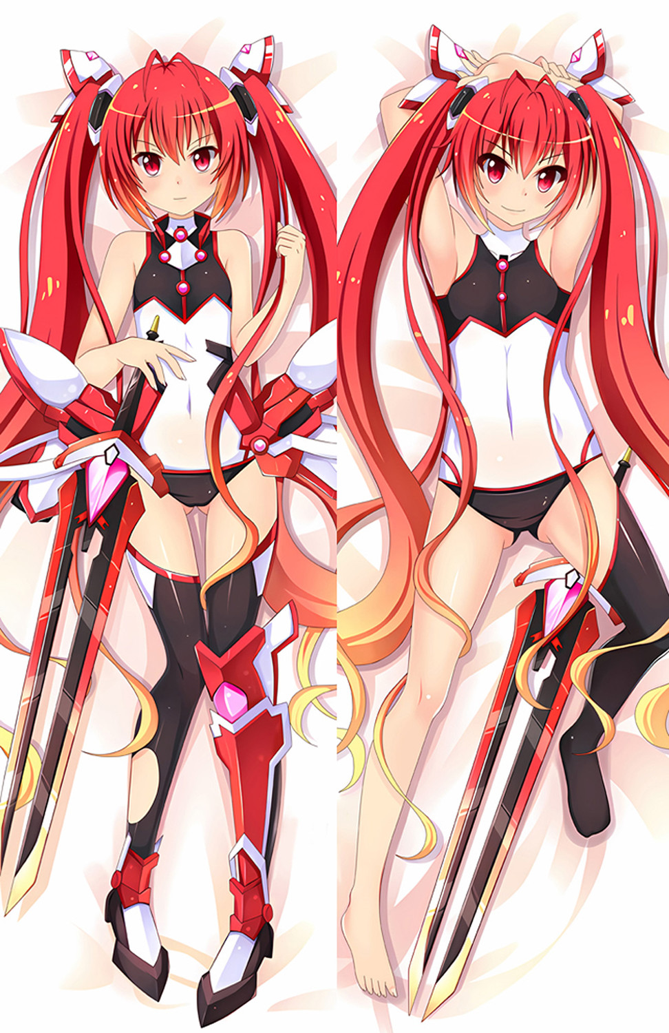Soji Mitsuka (Gonna be the Twin-Tail) Dakimakura Body Pillow Cover
