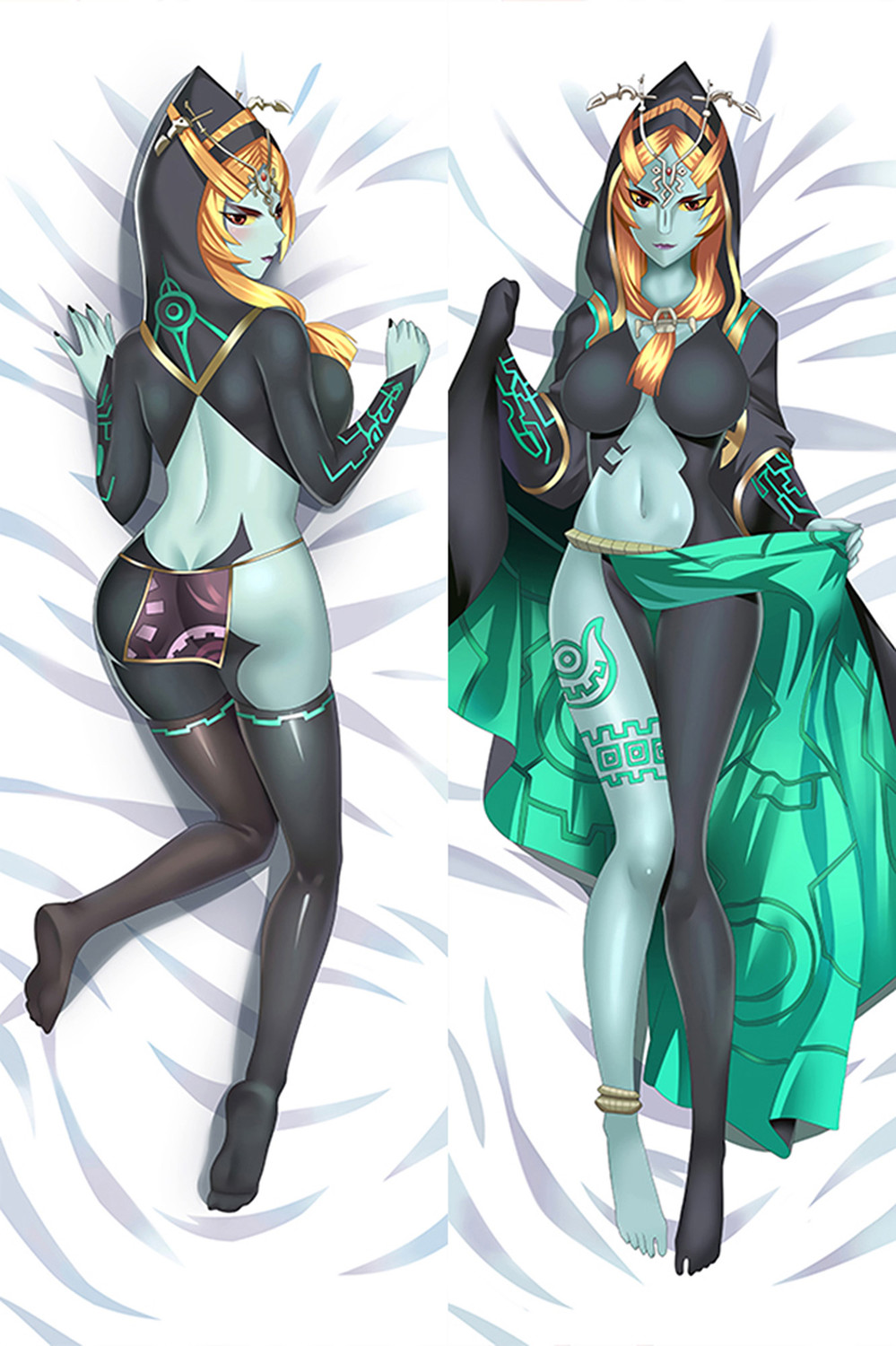 Midna (The Legend of Zelda) Dakimakura Body Pillow Cover
