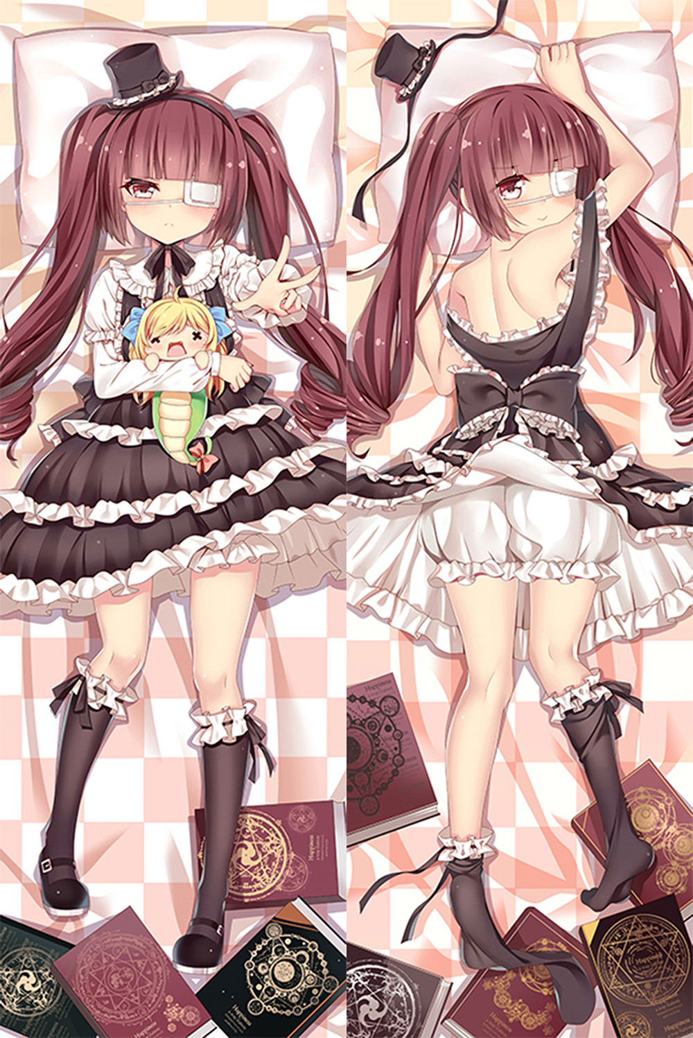 Yurine Hanazono (Dropkick on My Devil) Dakimakura Body Pillow Cover