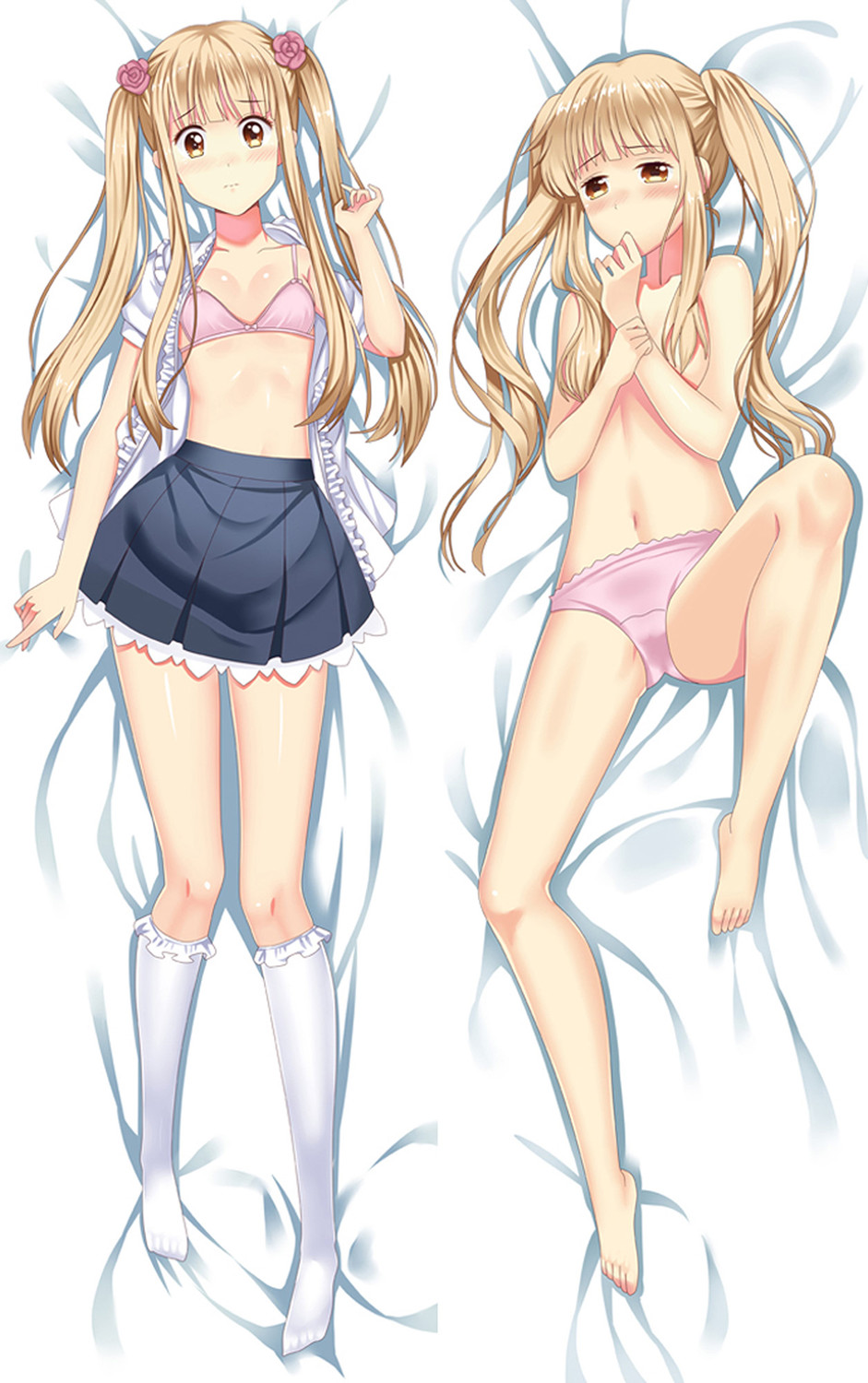 Noriko Kamomebata (Scum's Wish) Dakimakura Body Pillow Cover
