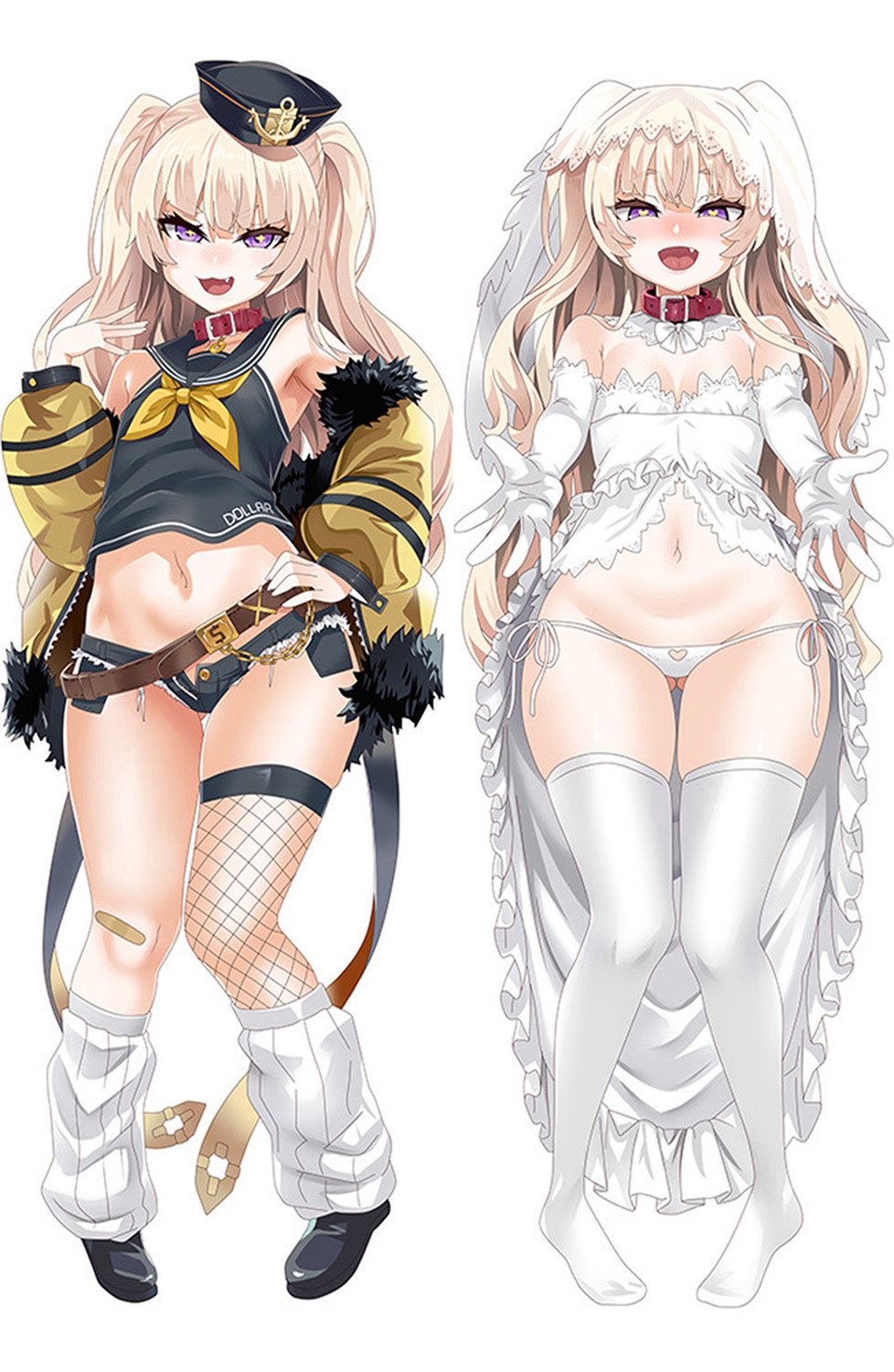 Bache (Azur Lane) Dakimakura Body Pillow Cover