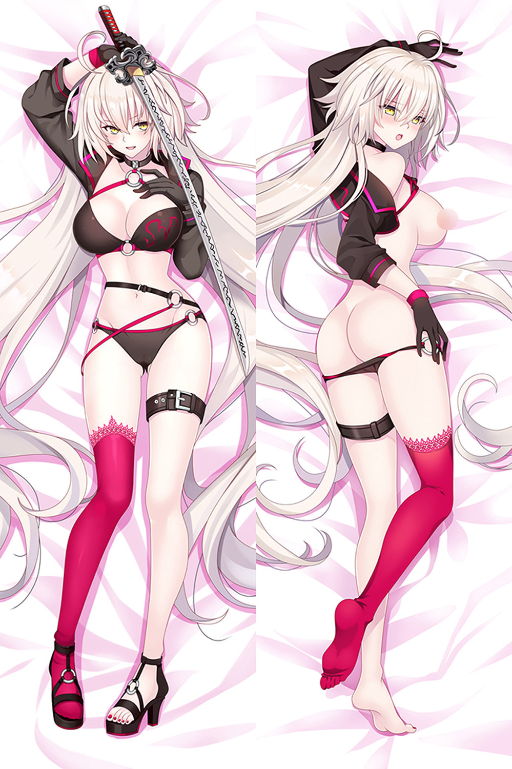 Jeanne d'Arc (Fate Grand Order) 18+ NSFW Dakimakura Body Pillow Cover