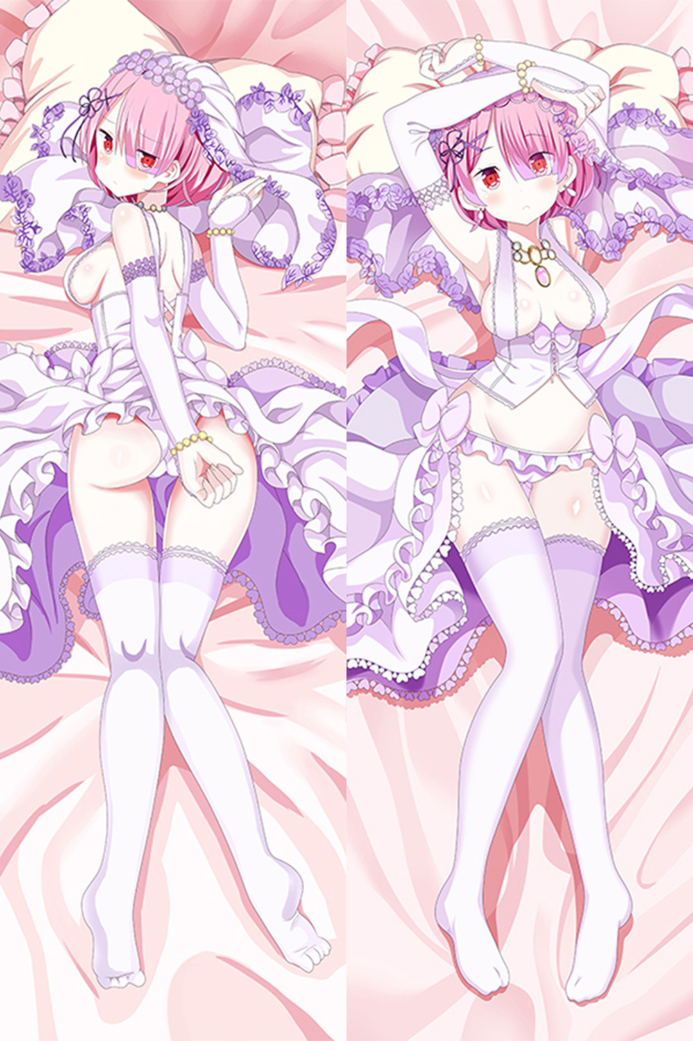 Ram (Re: Zero) Dakimakura Body Pillow Cover