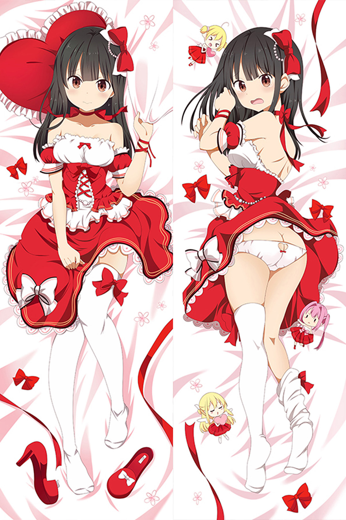 Rakuhono Erika Fodera per Dakimakura Cuscino Anime