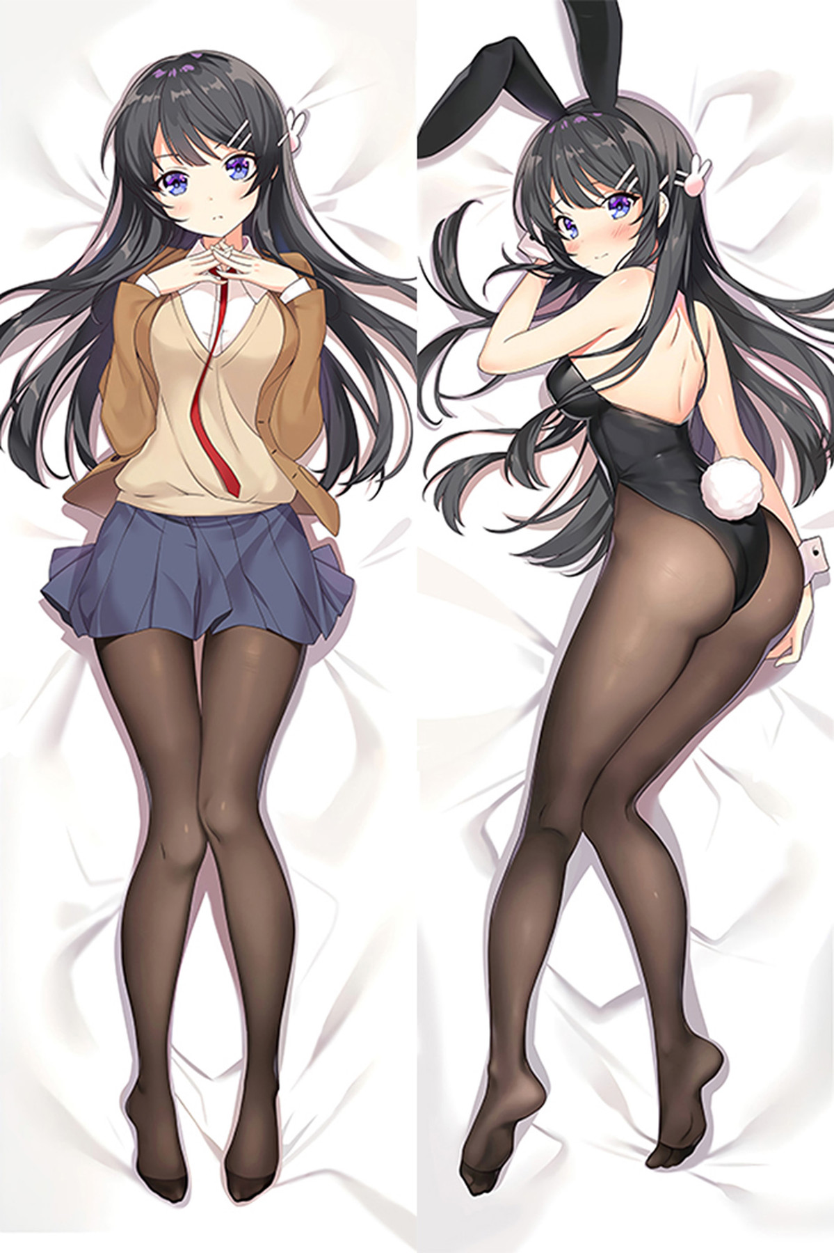 Mai Sakurajima Dakimakura Body Pillow Cover