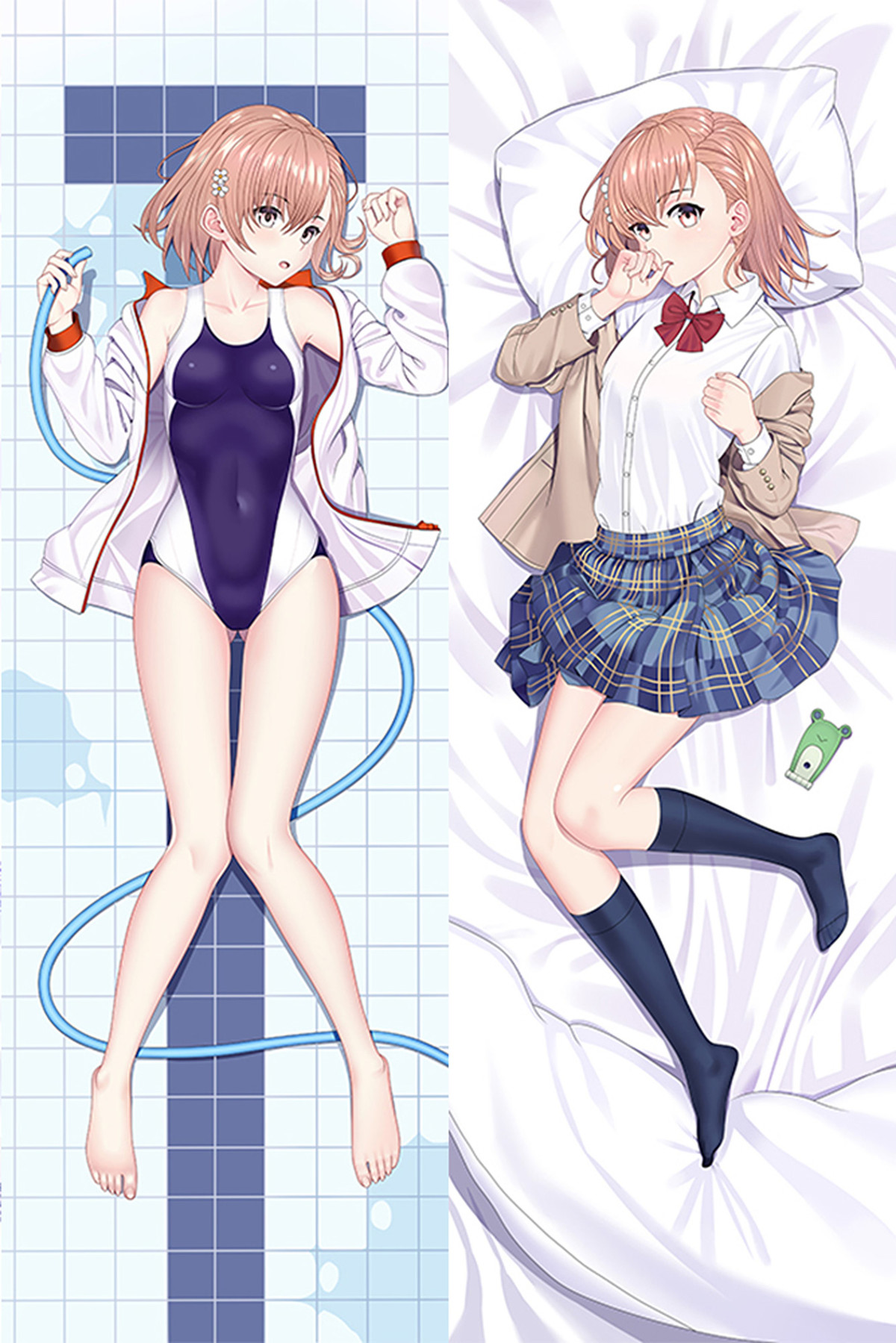 Misaka Mikoto Dakimakura Housse de Coussin Corporel