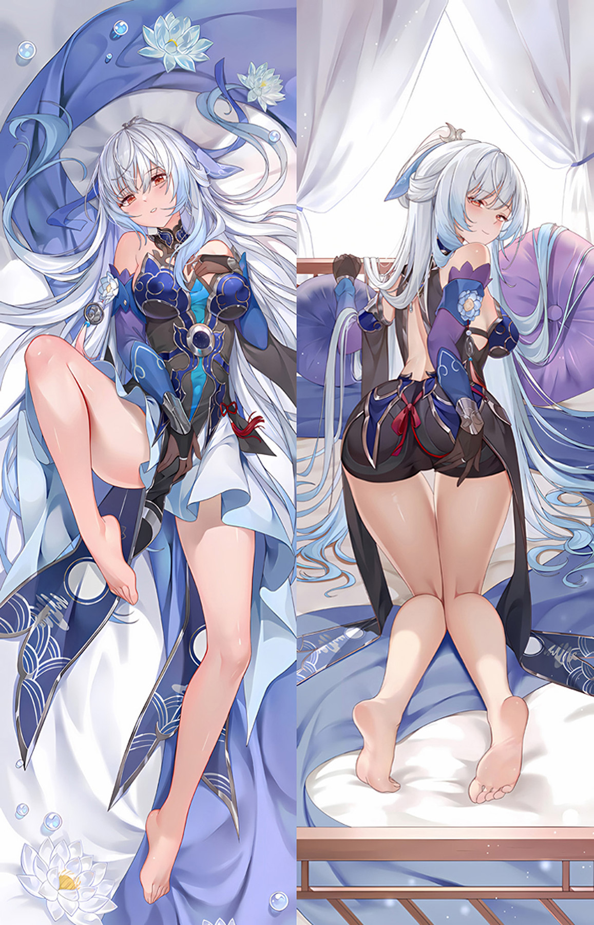 Jingliu Dakimakura Body Pillow Kissenbezug