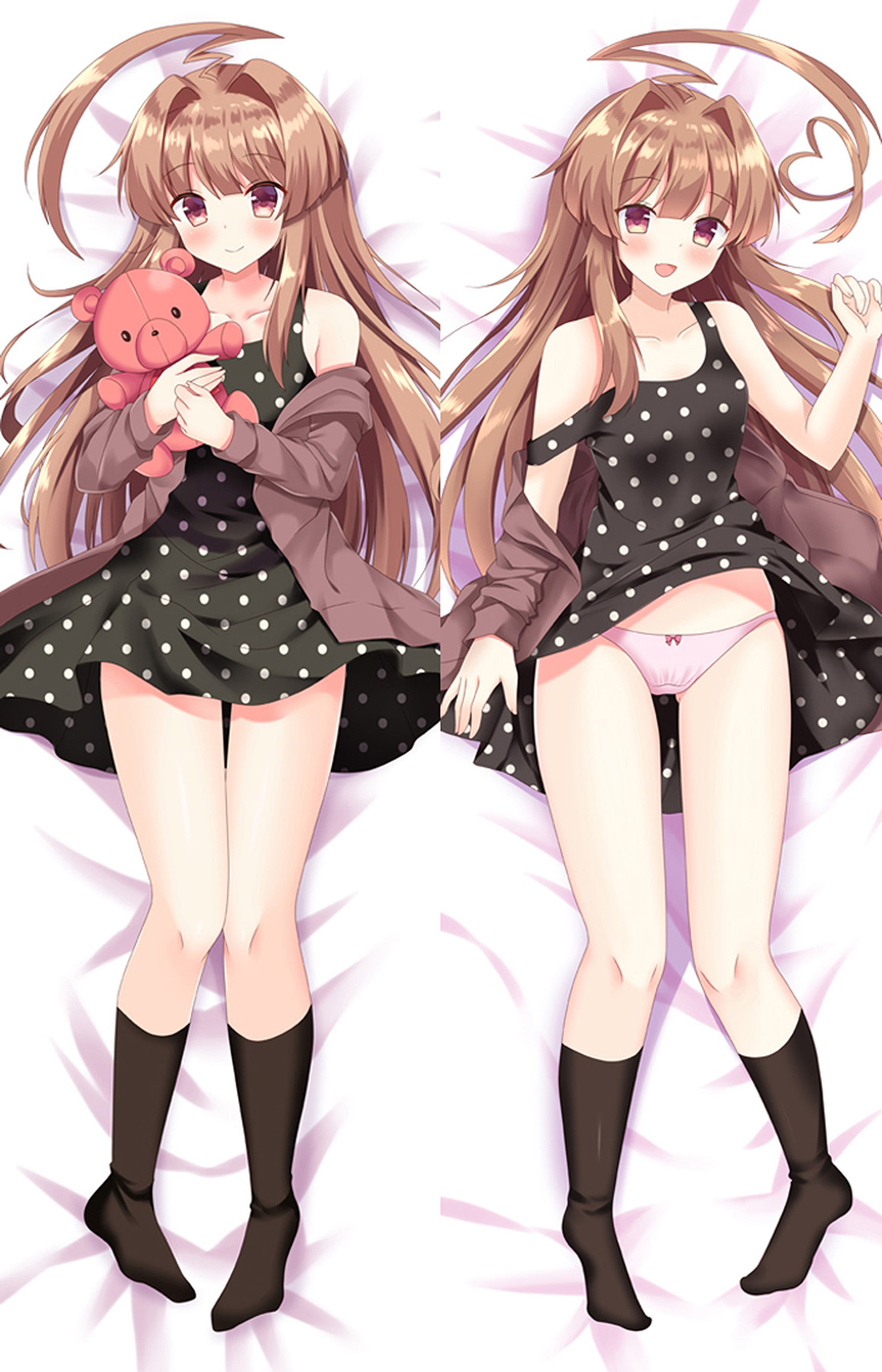 Kuma Valentine Dakimakura Housse de Coussin Corporel
