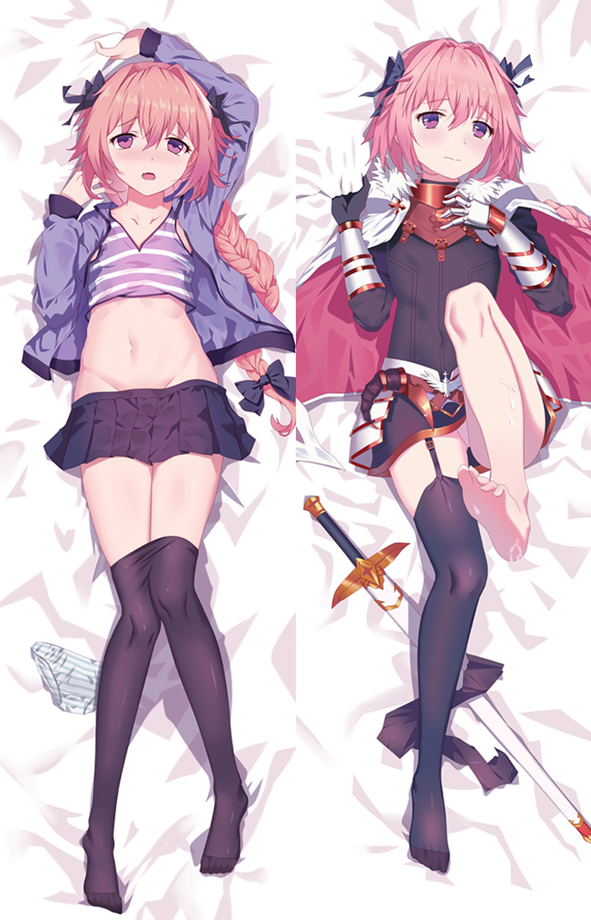 Astolfo Dakimakura Body Pillow hoes