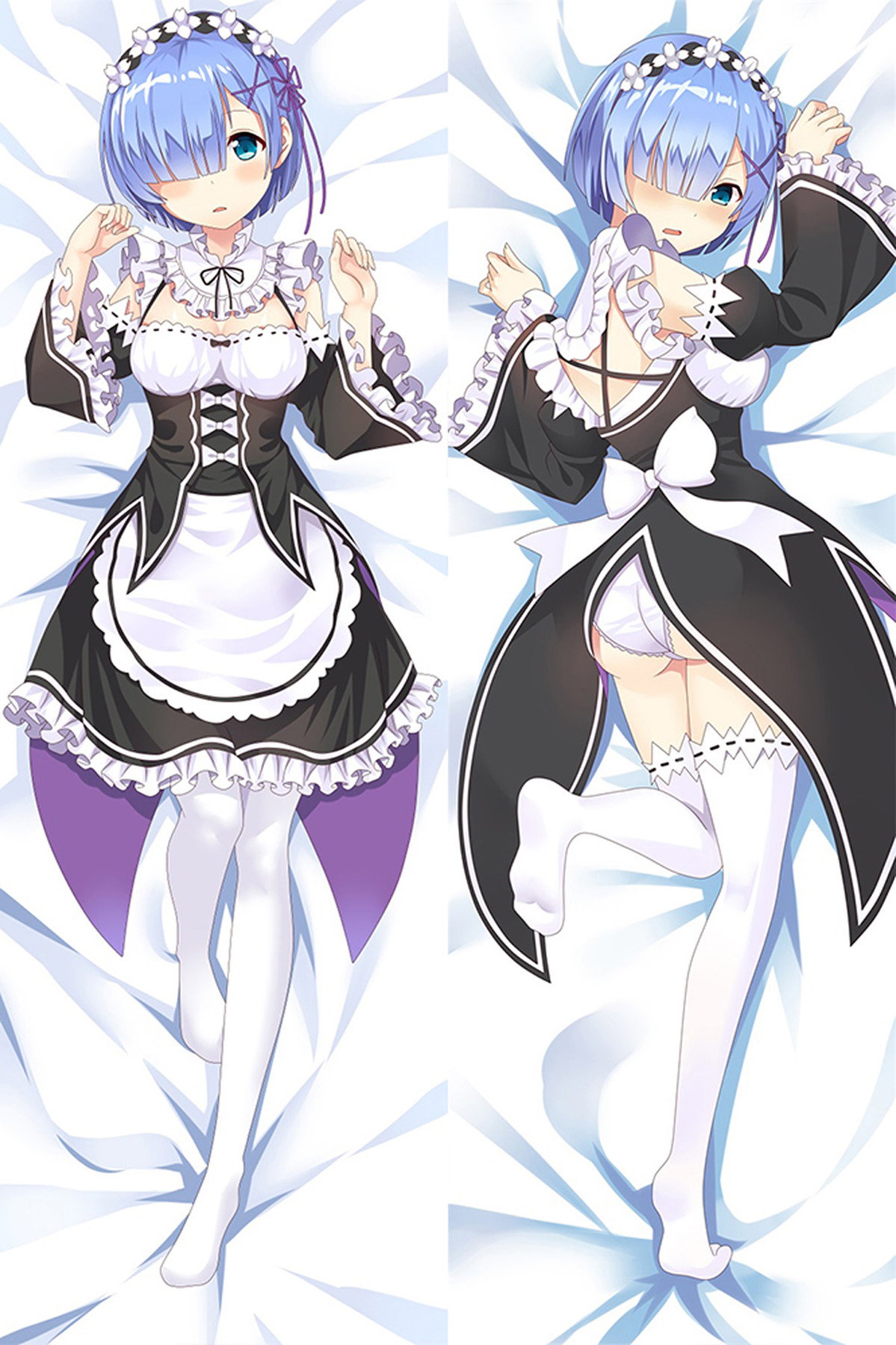 Rem Dakimakura Housse de Coussin Corporel