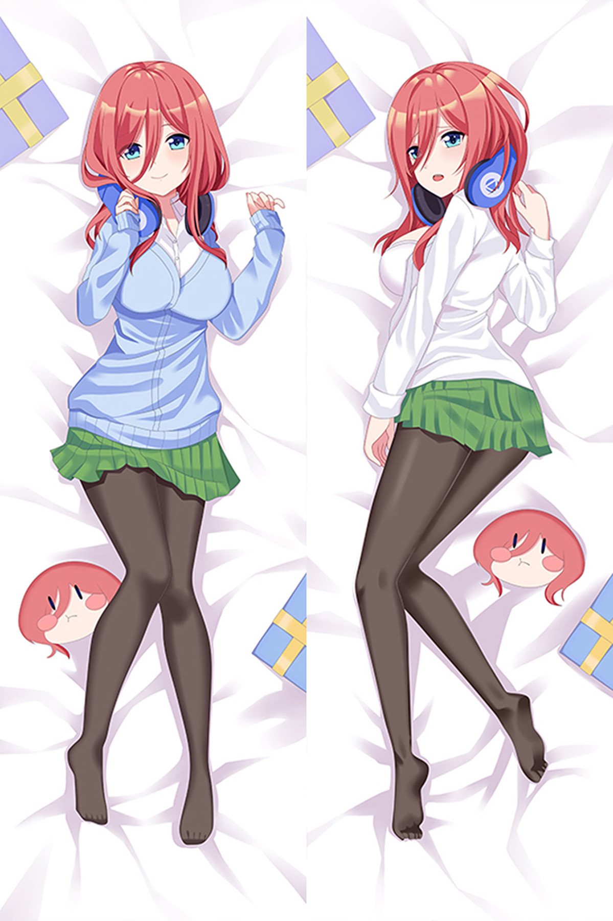 Miku Nakano Dakimakura Body Pillow hoes